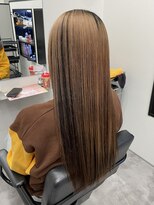 アルター(aL ter) 【縮毛矯正×ロング】イメチェン/美髪/ワイドバング/鎌取/林愛華