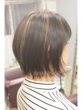 イズミー(is me.) マットカラー×ハイライト