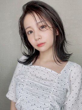 ディコ(Dico) Hona hair ☆ ダークオリーブブラウン×リブヘアー