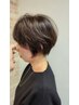 【ノンorハーフジアミンorぼかし】カット＋選べるリタッチカラー/￥8250