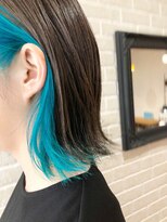 アボックス(abox)&nbsp;インナーカラー　フェイスフレーミング