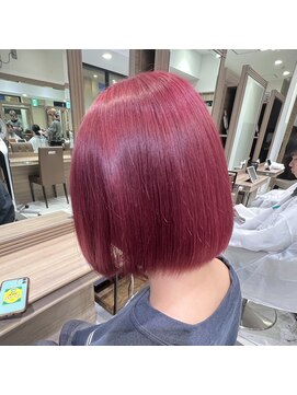 アッシュ 笹塚店(Ash) ワインレッド/ディープレッド/レッドカラー