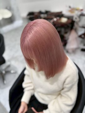 ベレーザシェルト(Beleza scelto) 13840ブリーチ＆ダブルカラー韓国レイヤーラベンダーピンク