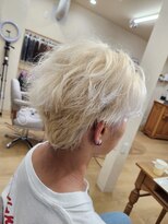 ミラシィ 成田(Mirashy)&nbsp;ハイライトカラーミルクティーベージュレイヤーカット