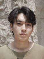 メンズフィール 南森町(MENS FEEL)&nbsp;★ スペインカール/スパイキーショート/ブルーブラック/南森町