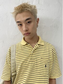 ヘン メンズ(hen Men's)の写真/【心斎橋/南船場】ブリーチやカラーが得意なサロンだからこそワンランク上の仕上がりを実現いたします☆