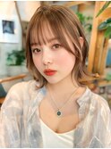 20 代30代40代ナチュラルボブ顔周りボブ大人ショートボブ顔周り