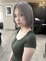 アクタノイドエット(acta noid etto)&nbsp;シルバーカラー【縮毛矯正/髪質改善/ブリーチ/ダブルカラー】