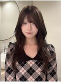 黒髪/オリーブグレー/小顔/ココアベージュ/ボブ/新宿