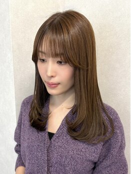 ルフトバイアンビエンテ(Luft by ambiente)の写真/エリア希少の特殊技術［超高濃度水素ケア］で髪を修復し美髪へ★繰り返すダメージも艶サラの指通りに♪