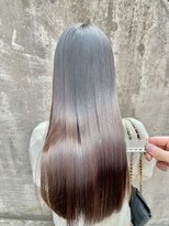 アース 東戸塚店(HAIR & MAKE EARTH)&nbsp;30代40代◎冬の黒髪美髪！プレミアム縮毛矯正ロング