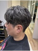 《リバーススタイルパーマ》