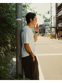 クラシックショートメンズパーマニュアンスパーマビジネス