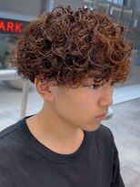 フィフス 渋谷(fifth)&nbsp;渋谷プードルパーマメンズマッシュハードスパイラルパーマ