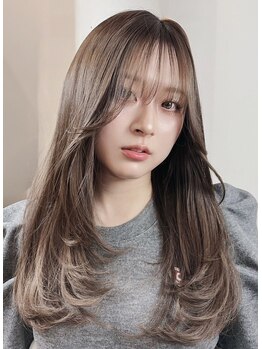 イーストハムアール(EAST HAM r)の写真/憧れのストレートヘアを叶える!巻ける縮毛矯正に予約殺到!レイヤーカットとも相性◎で垢抜け◎