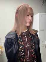 ベル(BEL)&nbsp;【ハイトーンカラー】ミルクティーベージュ