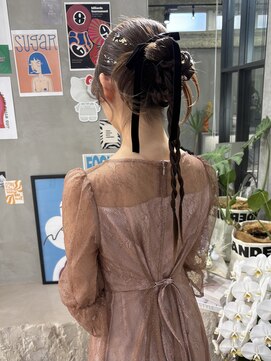 ウム(umu.) ヘアセット / ヘアアレンジ / カチモリヘア /お呼ばれヘア