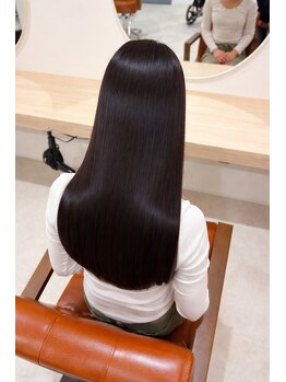 レーヴ(Reve)の写真/気になるクセを解消し自然な仕上がりに＊何度も触りたくなうるサラヘアに仕上がります♪ 