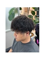 アレンヘアー 梅田店(ALLEN hair)&nbsp;ツイストスパイラルマッシュ//メンズパーマ/メンズカット