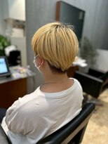 アル 日野(AL)&nbsp;ワンホンレイヤー/ミルクティーブロンド/ダークブルー/日野