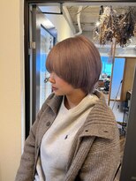 カシェル トウキョウ(Cashel Tokyo)&nbsp;ピンクベージュで叶う垢抜けショート