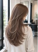 Moana【駒沢】#レイヤーカット#ロングレイヤー#透明感カラー