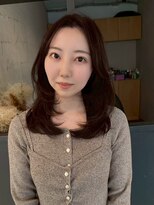 エトワ 中央店(etoi)&nbsp;大分ミディアムボブレイヤー軽め韓国レイヤーくびれスタイル