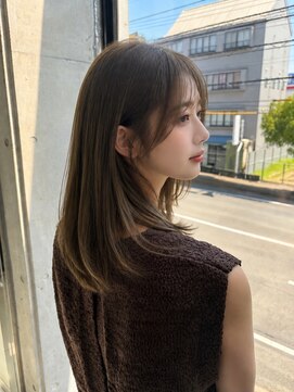 ヘアーサロン ファイブシー(HAIR SALON 5C) 夏におすすめ♪レイヤー×オリーブグレージュ