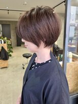 ハーフェン(HAfeN)&nbsp;【札幌円山美容室】丸みハンサムショート