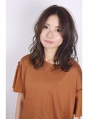 大人可愛い無造作ナチュラルスタイル