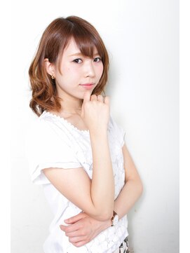 ヘアリゾート粋 ティガ 池袋店(tiga) ゆるふわミディ  【tiga池袋店/池袋/池袋駅】