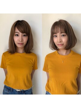 ルアウ 岡本店(LUAU) #イメチェン推し【秋のキュートなボッブ】