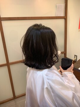 ムードコア 関内店(mu;d Coa) 外はねミディアム