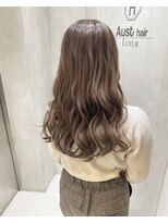 オーストヘアー リュウール(Aust hair Lueur) デザインカラー☆ハイライト×ピンクグレージュ【土屋】