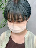 テトヘアー(teto hair)&nbsp;ターコイズ、オリーブカラー、グリーンアッシュ、モスグリーン