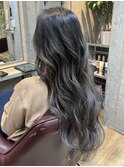 バレイヤージュ×ラベンダーグレー【rili横浜】