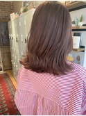 ピンクベージュカラー☆