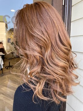 ヘア メイク ココ(hair make coco) ハイライト★シフォンベージュ