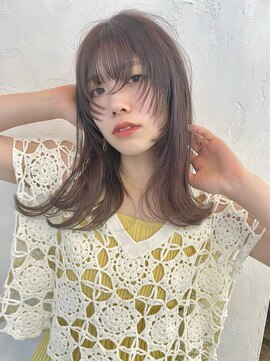 リフトバイマグ 松本駅前店(lift by mag) 20代30代40代ピンクアッシュ艶感ストレート透明感ナチュラル