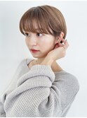 マッシュショート_外ハネボブセクションカラー_48801