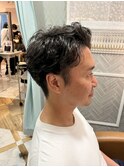 【春日美月】ふわっと馴染むメンズパーマ