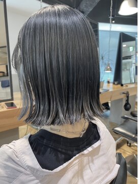 オーク 鷺沼(OAK) 極細ハイライト◎ミディアムボブ