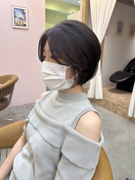 ロンドアジュール 横浜(Lond azur) ☆大人ガーリーショートボブでまとまり簡単スタイル◎横浜駅