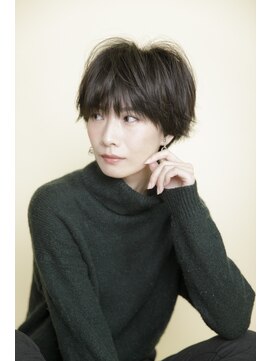 ルルディ バイ アフロディーテ銀座(luludi by APHRODITE) アンブレラカラー/こなれミディ/ウェーブパーマ/前髪/銀座