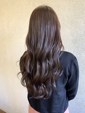 エルサフィロ キタハマ(el zafiro kitahama) 20×30×40代×ナチュラル×髪質改善×プラムブラウン