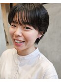 丸みショート