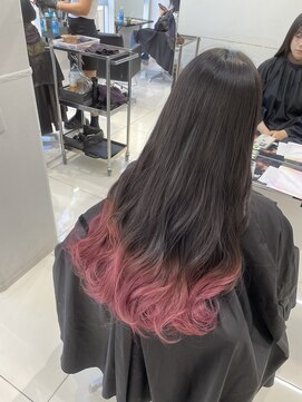 アライブ ハラジュク(ALIVE harajuku) 【ALIVE yu-ki 自然な繋がりのグラデーションカラー】