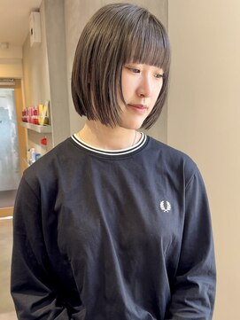 ヨーク(YOKE) 【YOKE】20代30代アッシュグレージュカラー顔まわりレイヤー