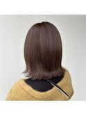 切りっぱなしボブ