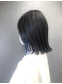 インナーカラーブルー